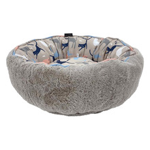 Taupe Catisse Donut Cat Bed